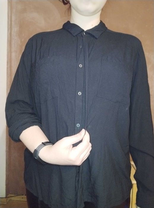 Сорочка чорна жіноча Sinsay