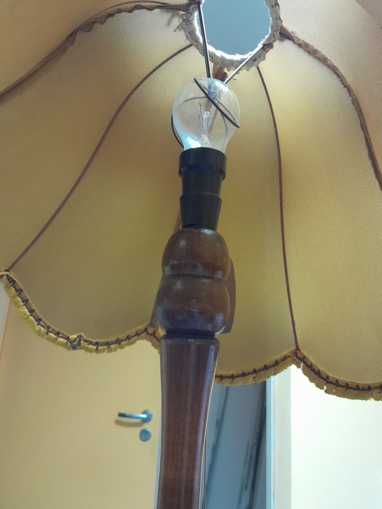 Lampa podłogowa Prl