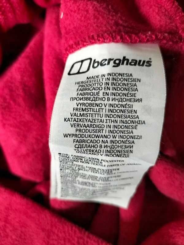 BERGHAUS Bluza damska kaptur rozpinana polar 40 L #62