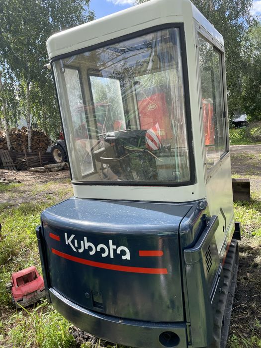 Mini koparka Kubota KX 41 z przyczepka