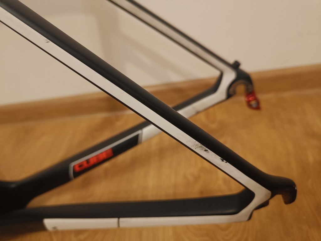 Frameset szosowy Cube Attain Race GTC 62cm (rama+widelec)