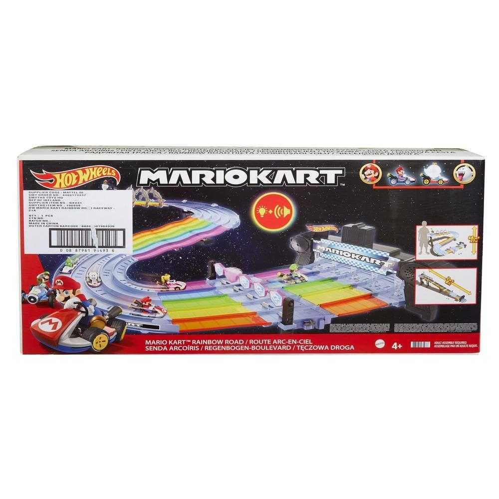 "Mario Kart" Hot Wheels Трек "Радужный путь"
