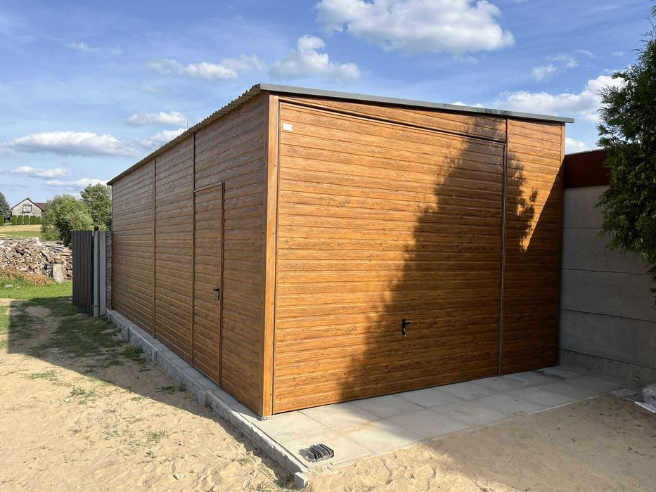 Garaż blaszany 4x6 Profil