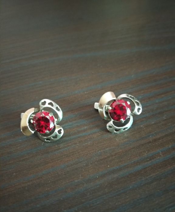 Серьги серебро 925 пробы