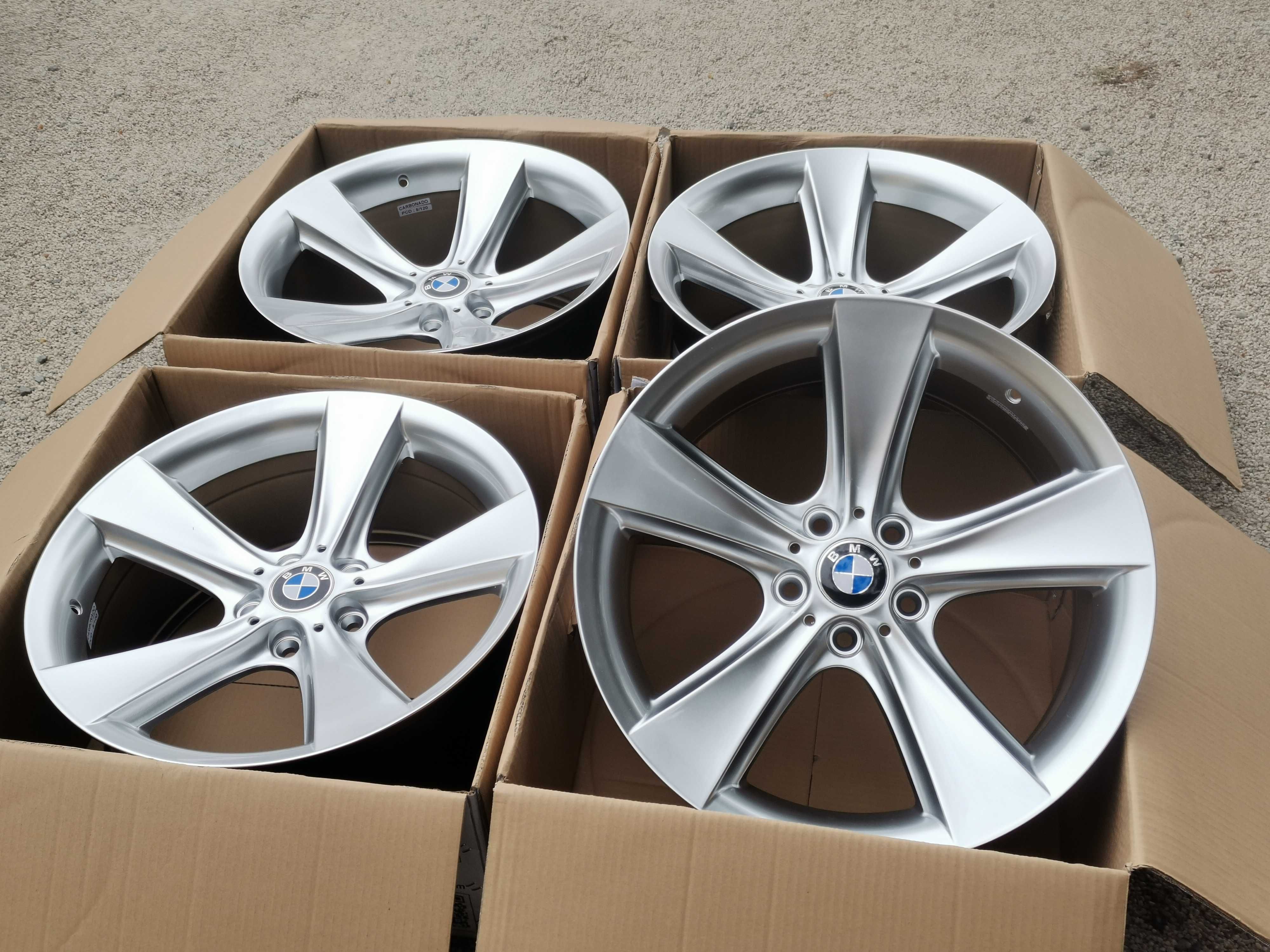 Alufelgi 5x120 19 9/10 ET14 ET24 BMW E60 E63 E65 Concave Styling 128