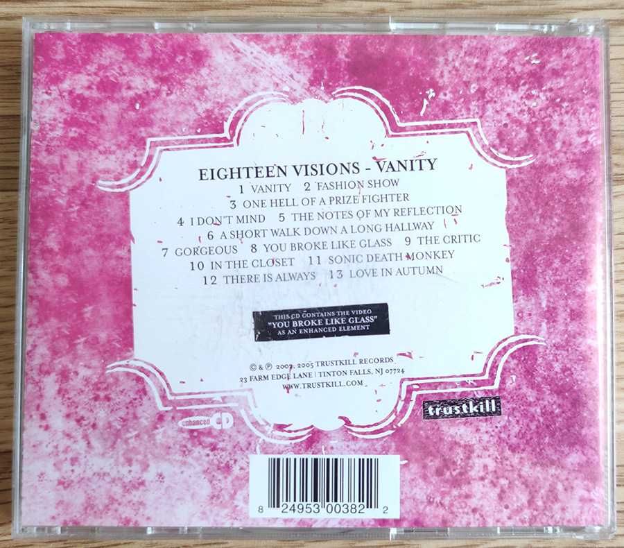 EIGHTEEN VISION – Vanity (2002)