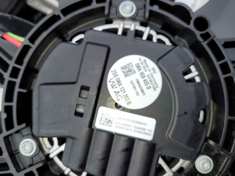 Wentylator silnika VW Tiguan 5NA