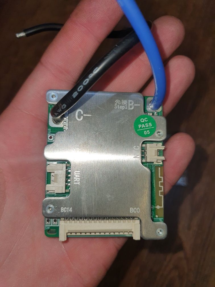 Універсальна Smart BMS 7-14S li-ion / LiFePO4 24/36/48/52V 20A  Blueto
