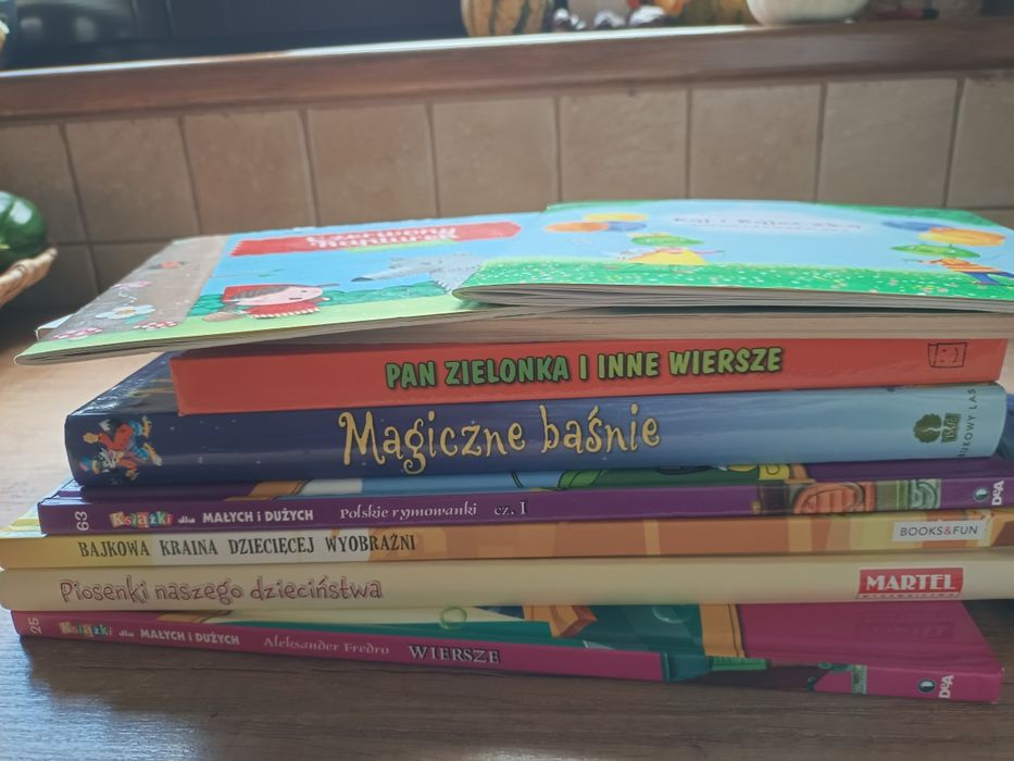 Zestaw książeczki dla dziecka z pięknymi bajkami ma dobranoc