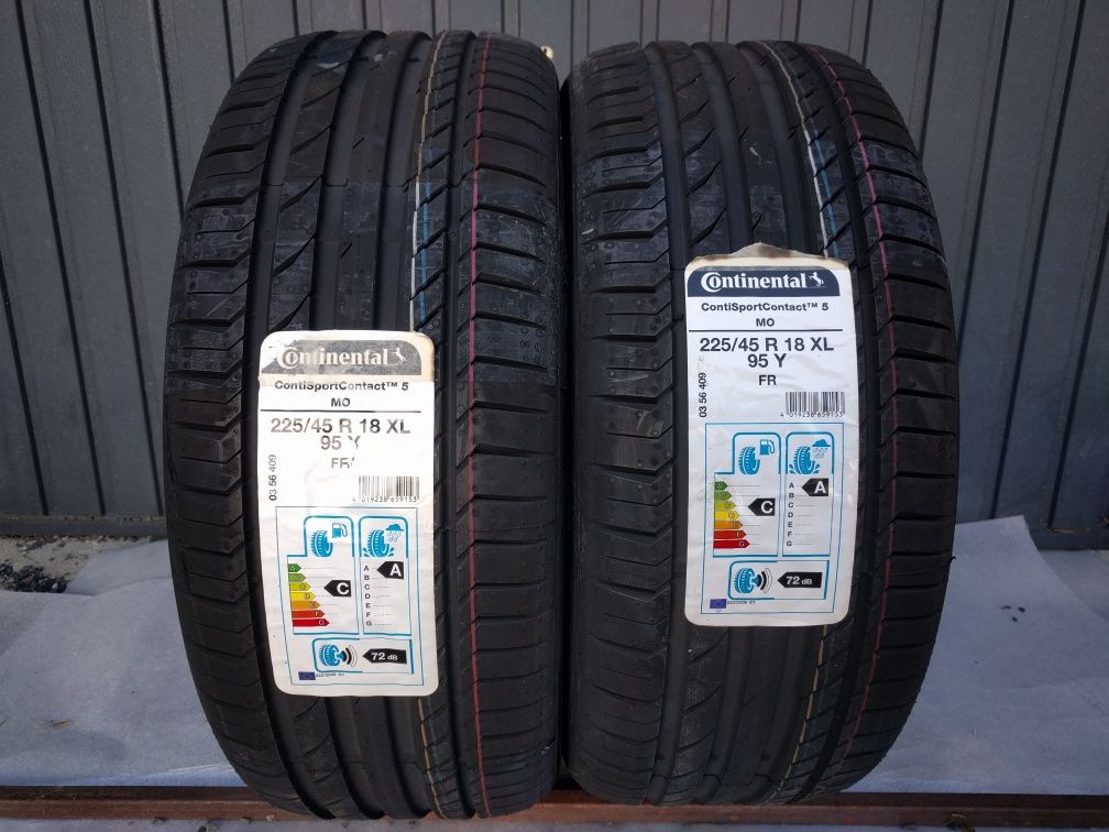 225/45R18 95Y XL Continental ContiSportContact 5 MO NOWE