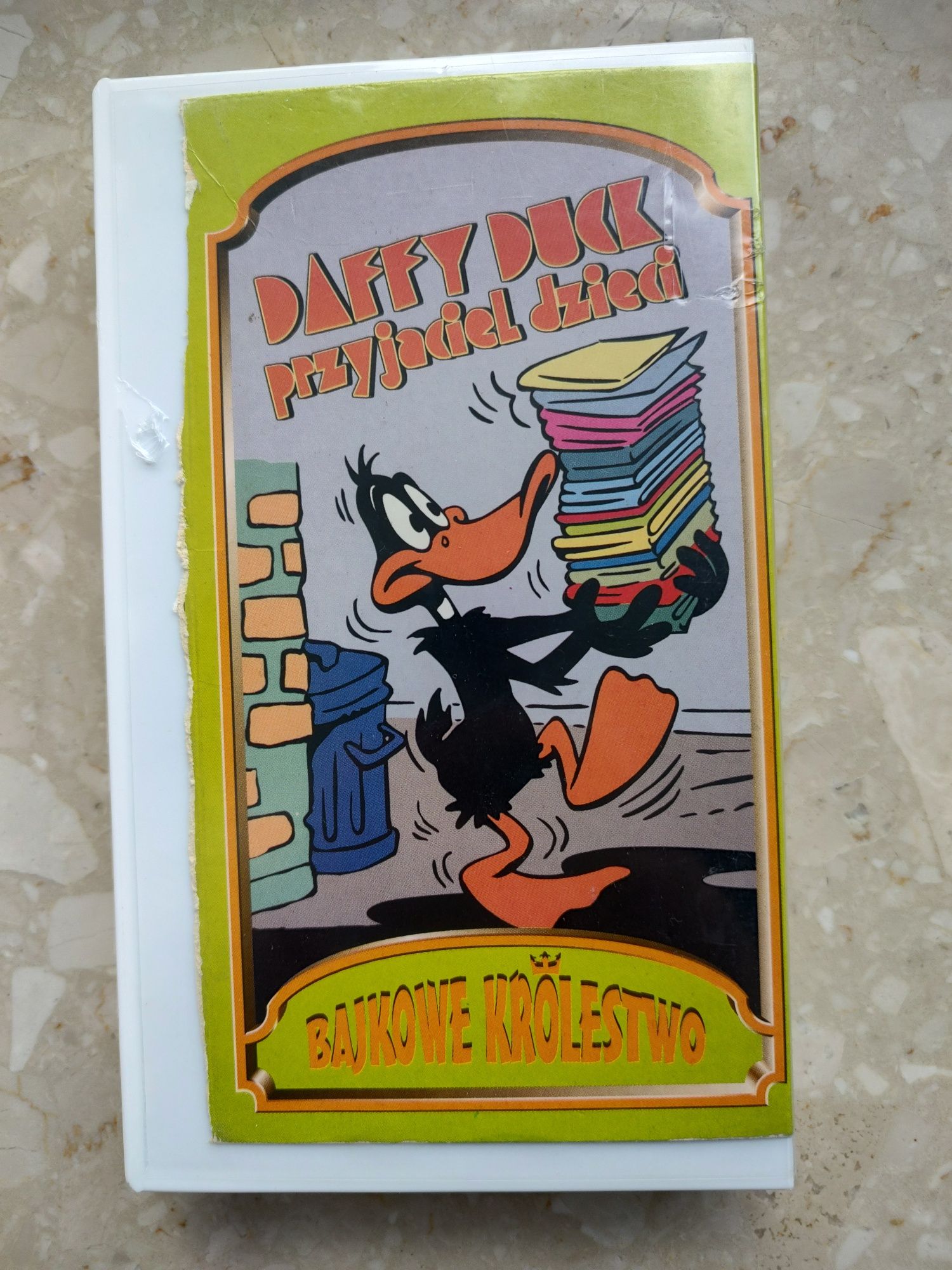 Daffy duck przyjaciel dzieci vhs