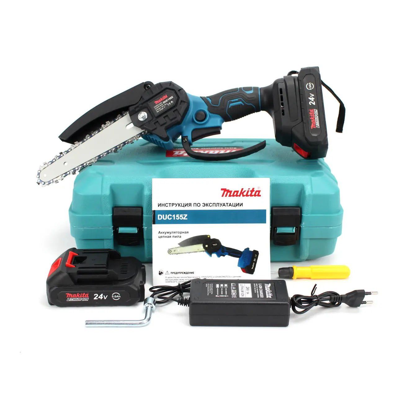 Мини-пила веткорез Makita duc155z