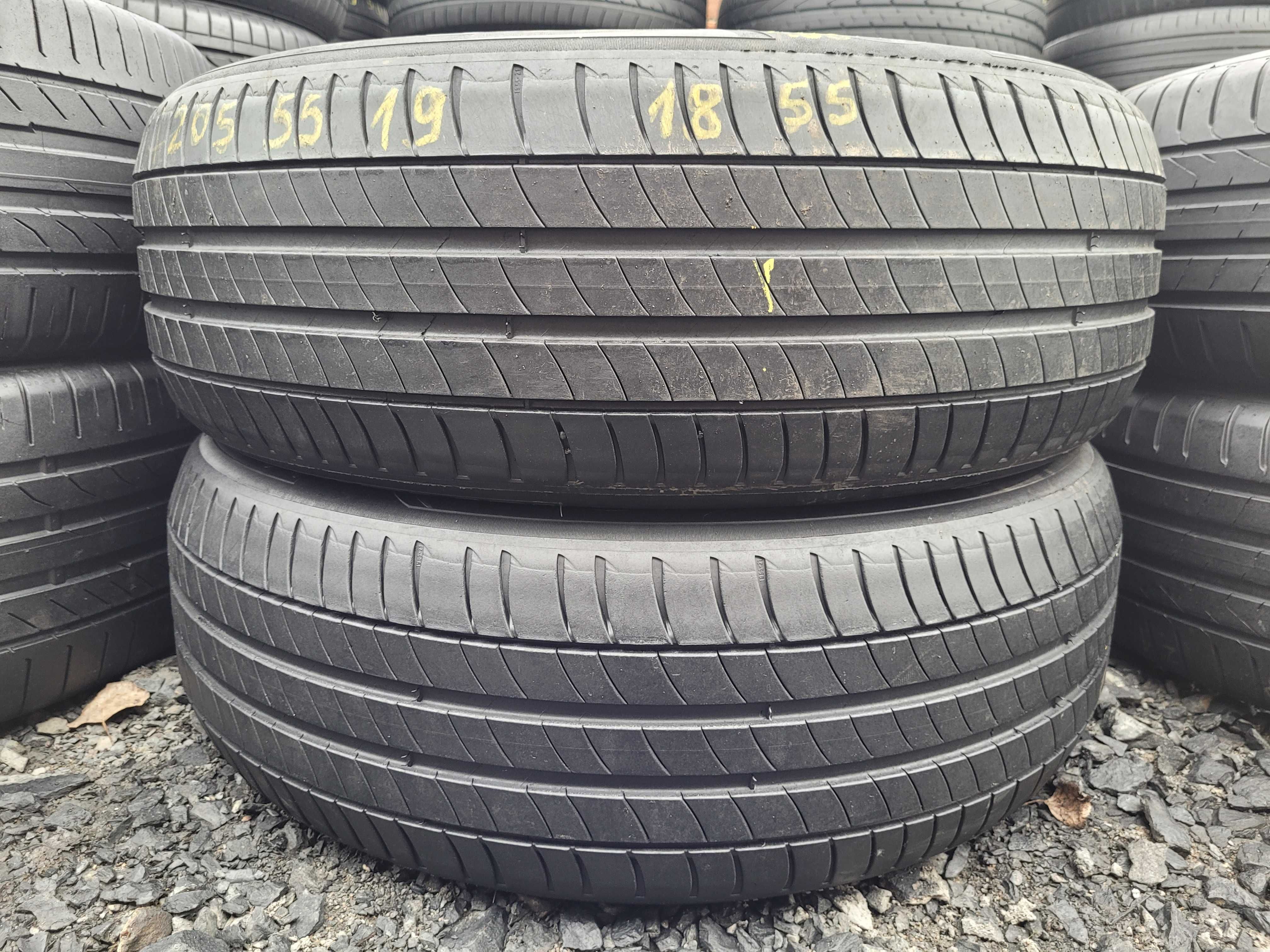 WYSYŁKA 2 Opony Letnie 205 55 R19 Michelin Primacy 3 2018r.