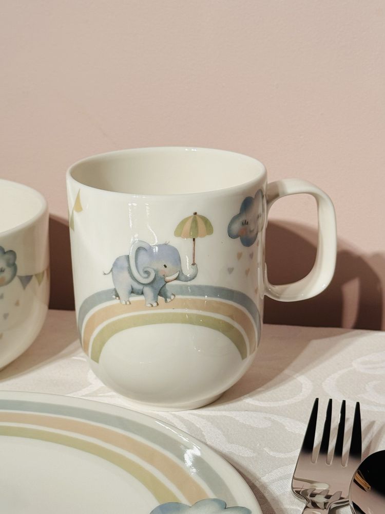 Villeroy&boch Walk Elefant Набір посуду дитячий 7 од.