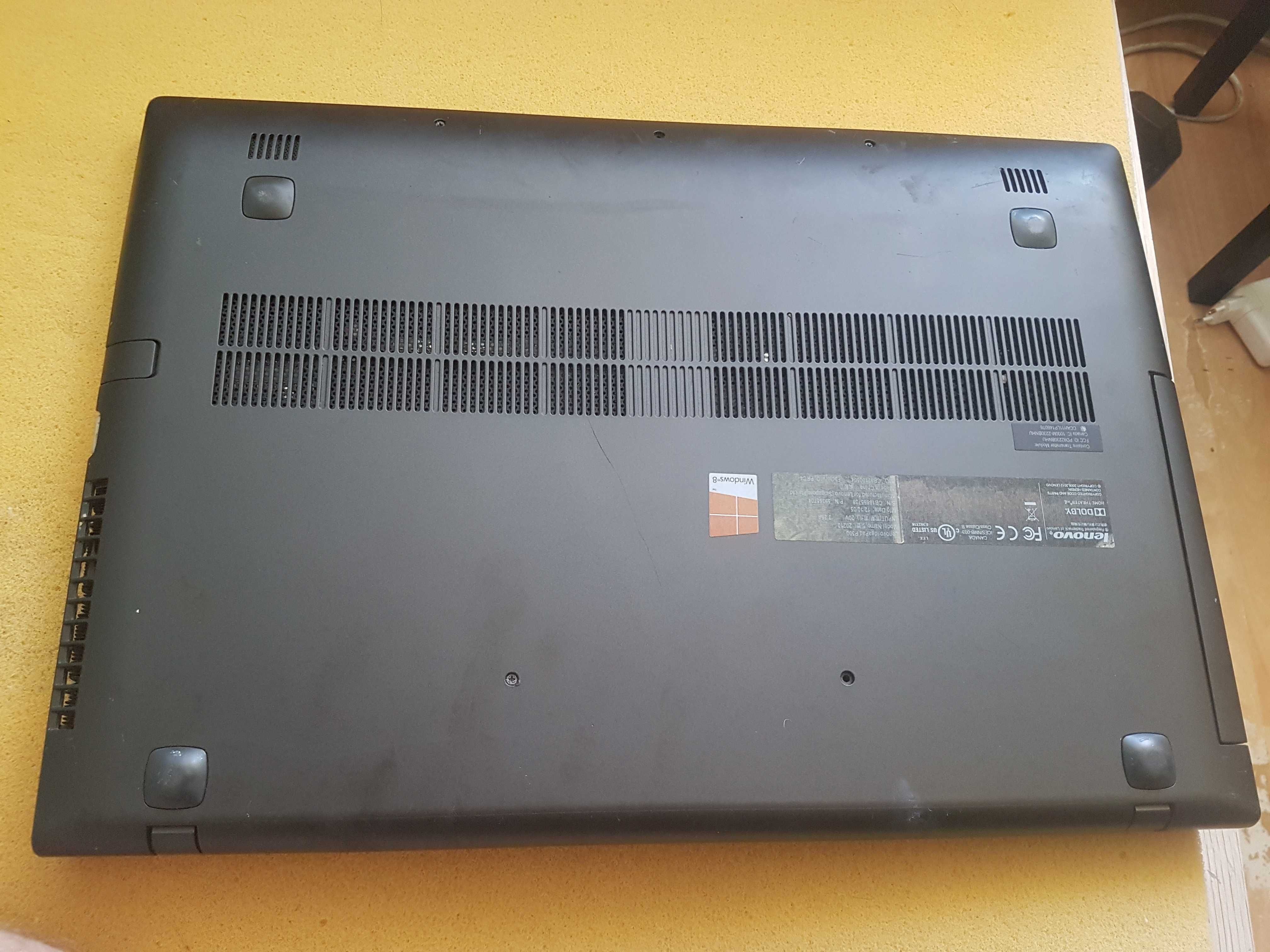 Laptop lenovo p500