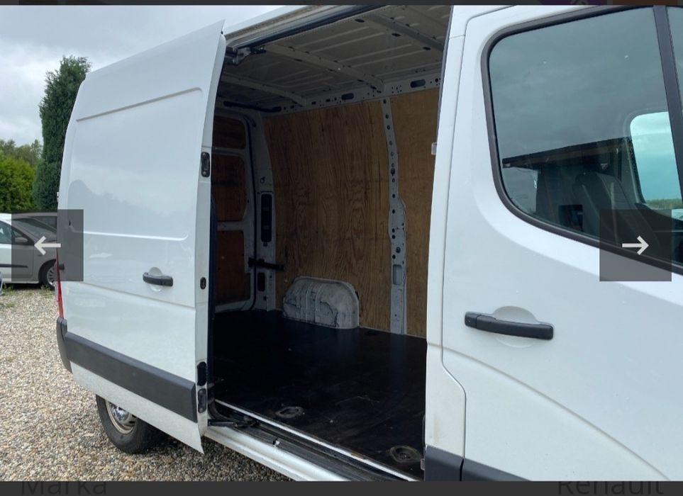 Wynajem wypożyczalnia  Bus Blaszak Furgon samochód dostawczy Renault