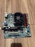 Płyta główna z procesorem intel i5 2400 i pamiecia RAM DDR3