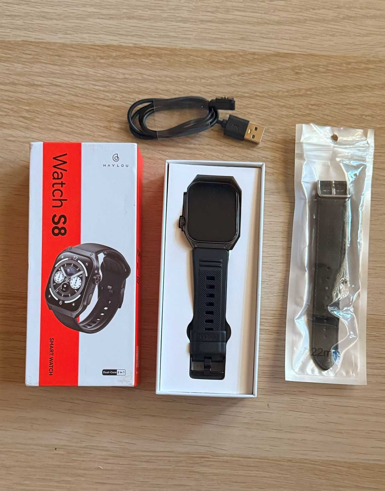 Smartwatch Haylou Watch S8 1,96" AMOLED Curved PL