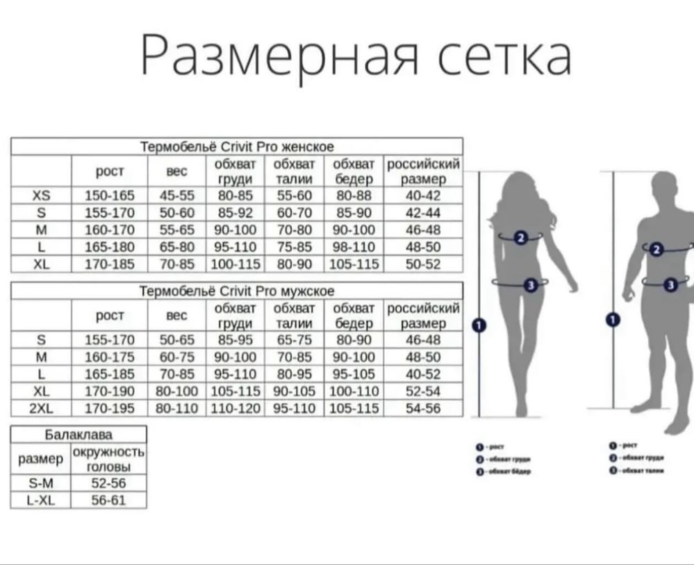 Термобілизна чоловіча crivit