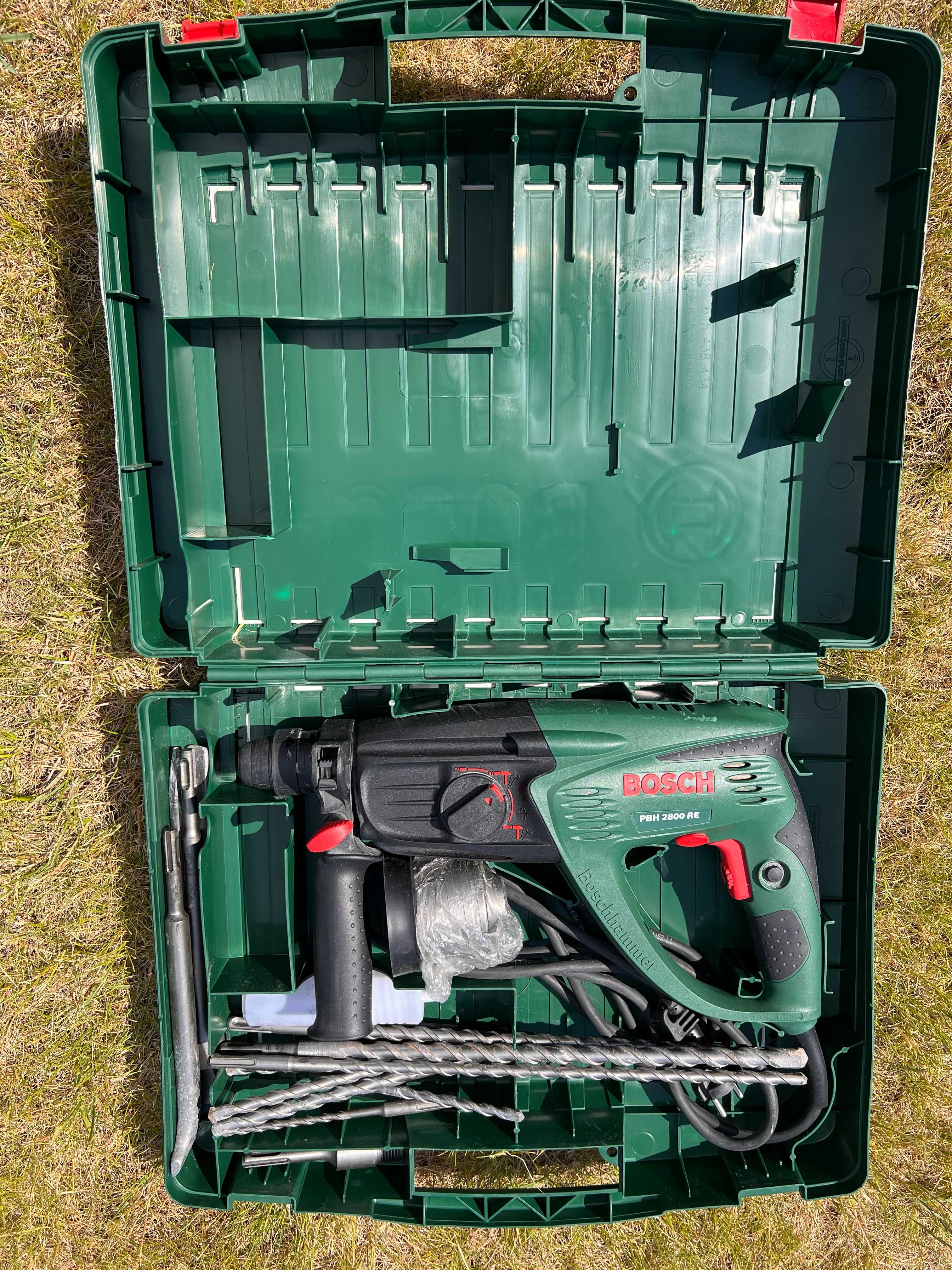 BOSCH PBH 2800 Młot pneumatyczny wiertarka plus wiertła  730 W