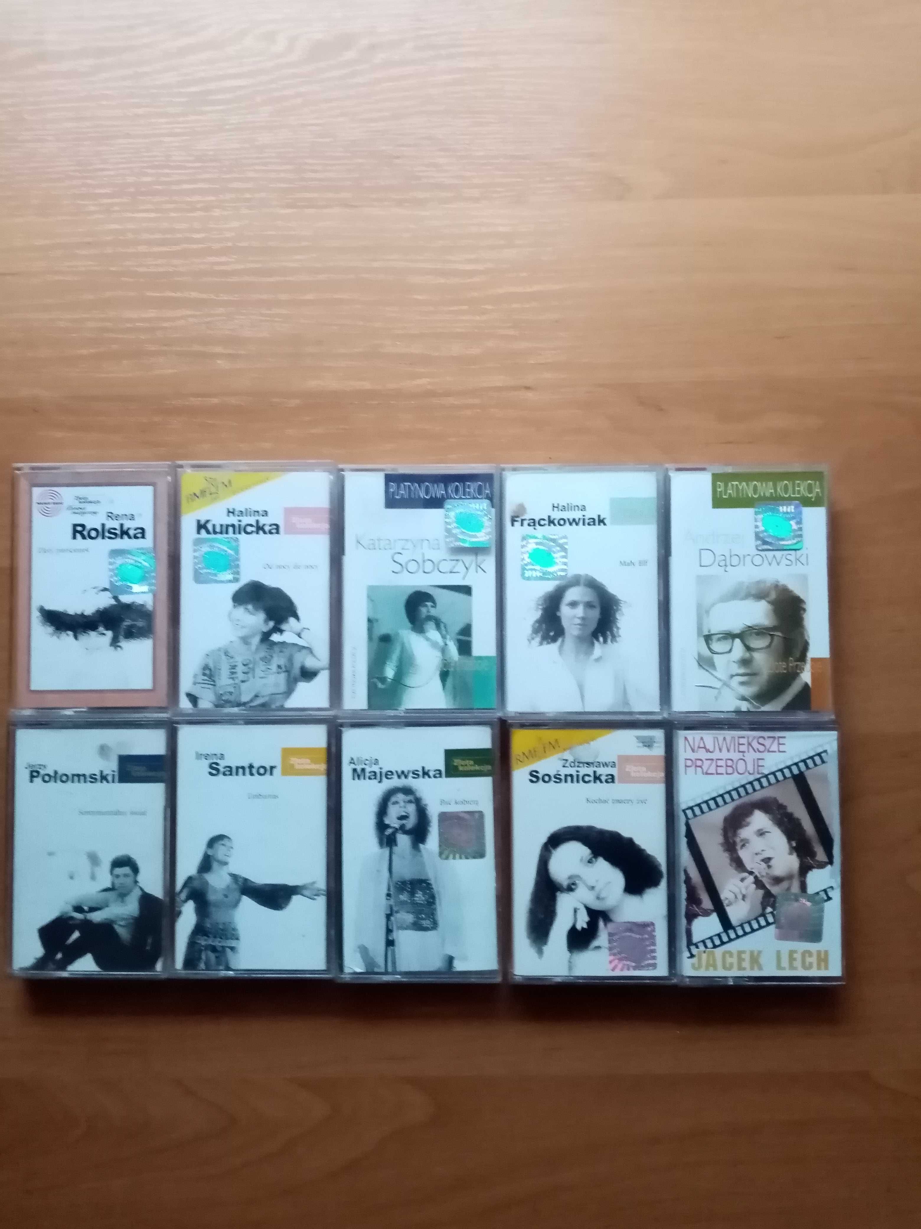Kasety Magnetofonowe złota kolekcja polscy wykonawcy