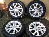 Perfekcyjne Koła Aluminiowe 16" TPMS Całoroczne Toyota AURIS