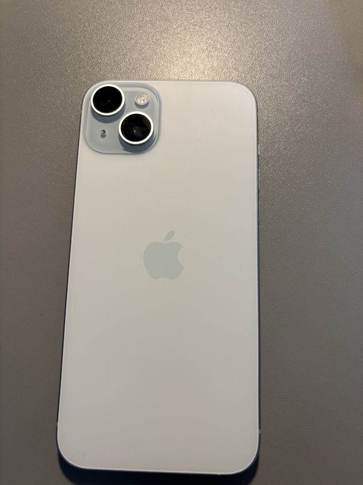 Iphone 15 plus niebieski