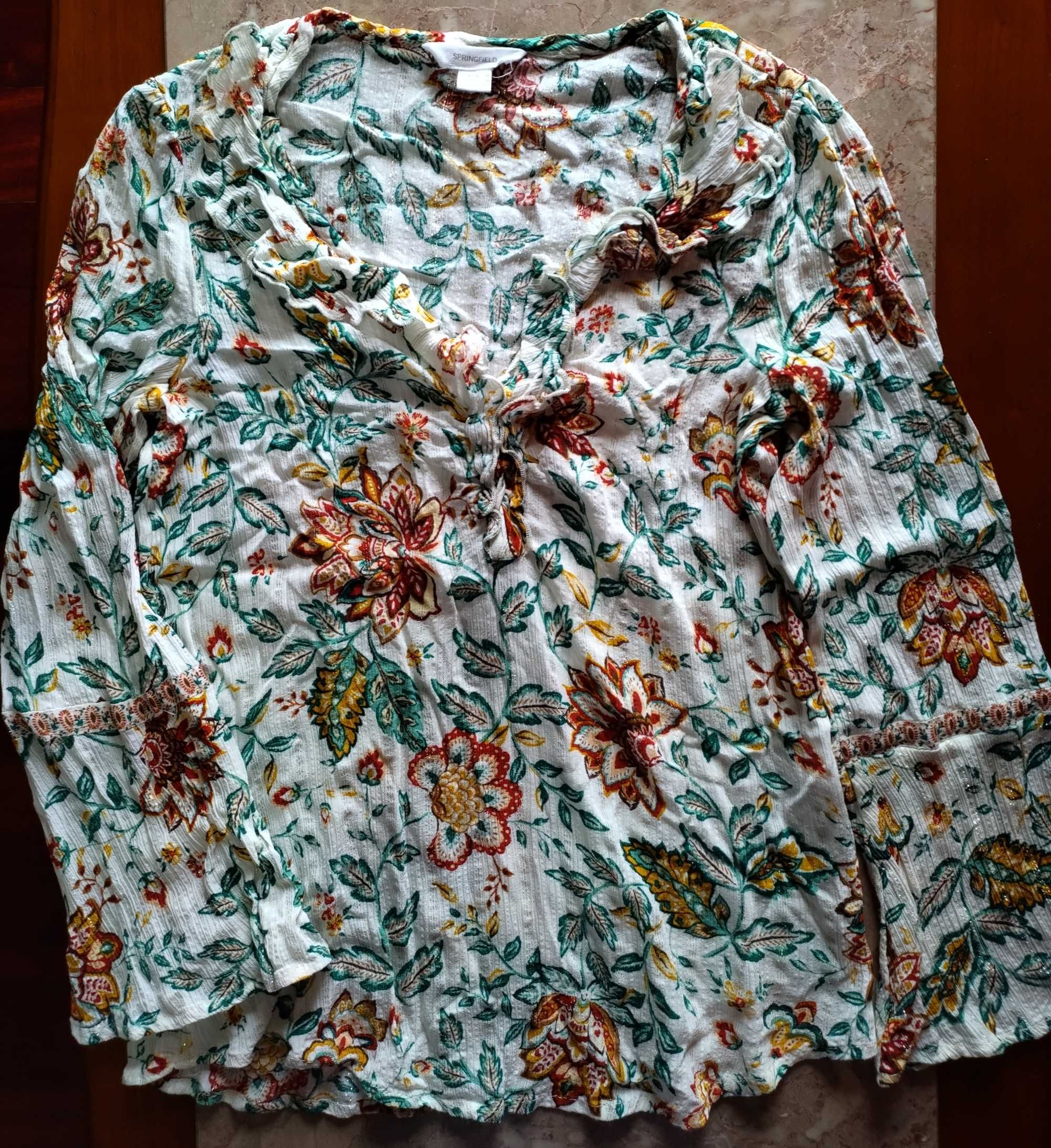 Blusa estampa floral