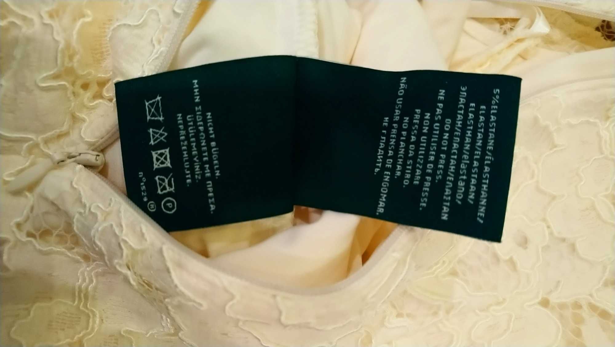 Koronkowa sukienka Ralph Lauren ślubna