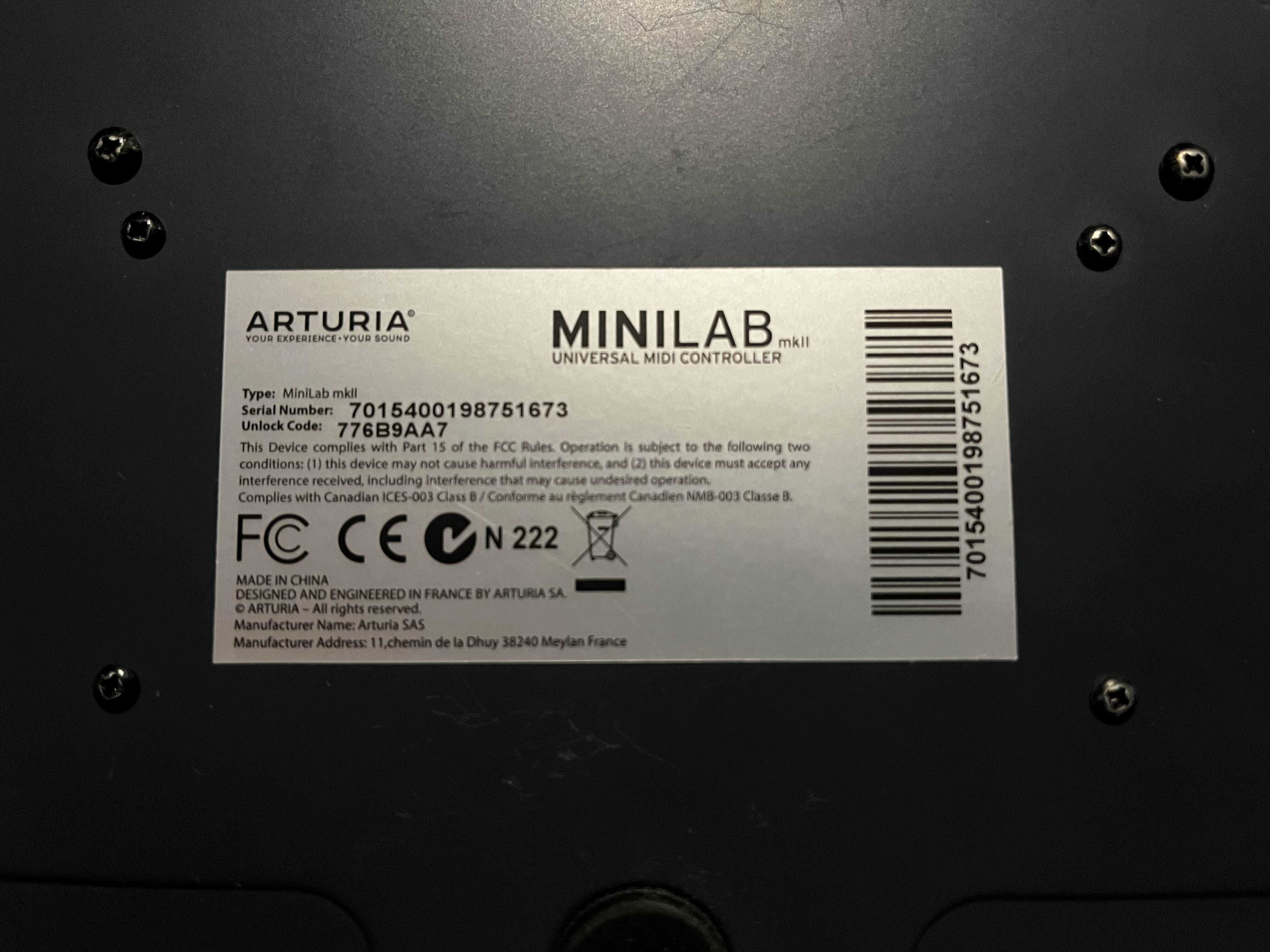 Arturia MiniLab MK II