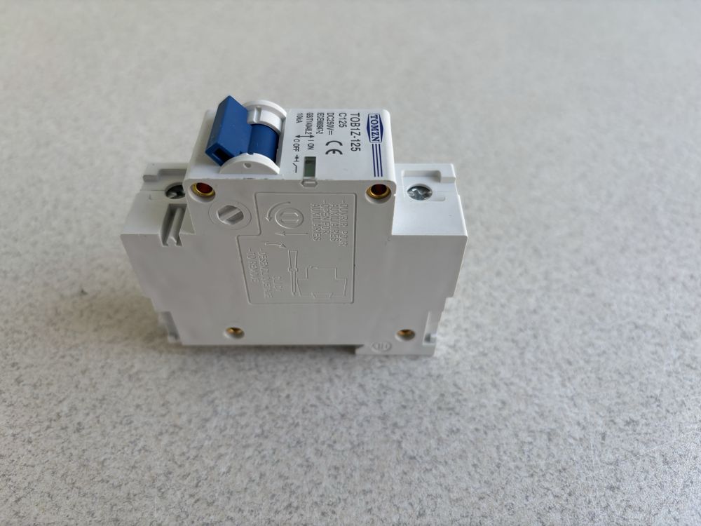 Автомат постійного струму 125 А / DC 250V 1P TOMZN