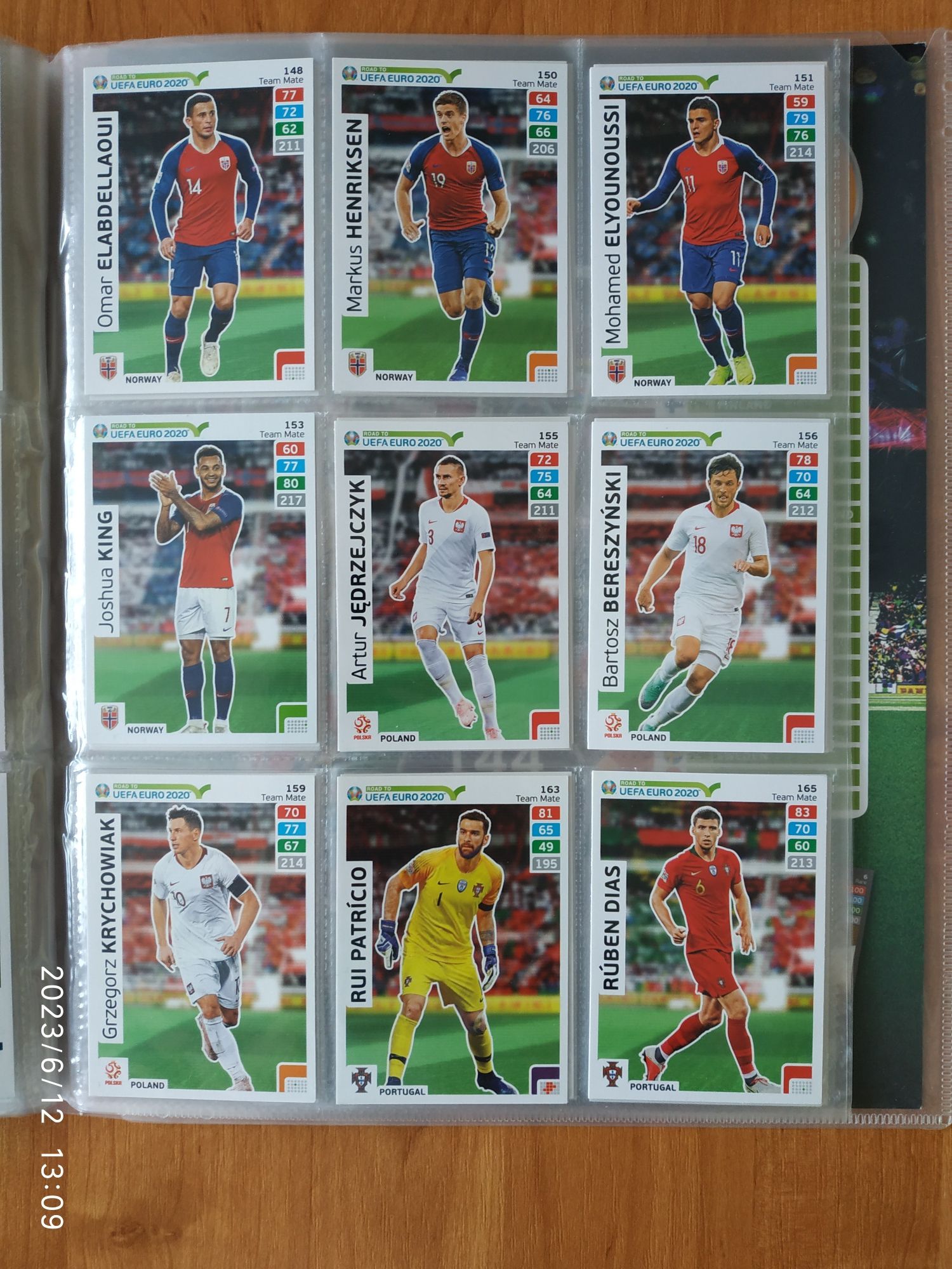 Panini Road to UEFA EURO 2020 - zestaw album plus 160 kart (Mbappe)