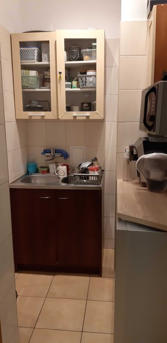 Szafki kuchenne z blatem, szafka wisząca, zlewozmywak