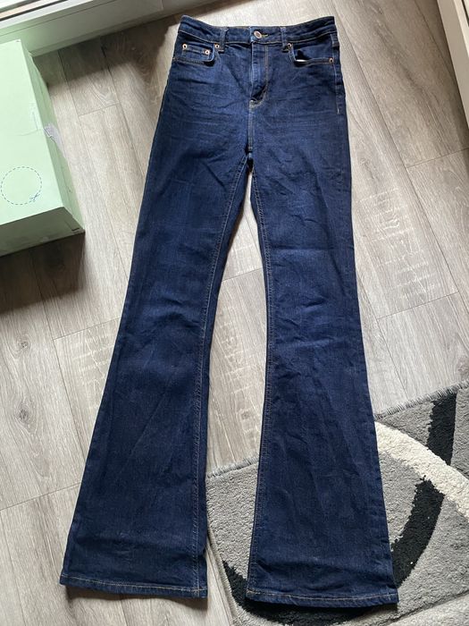 zara flared jeans
