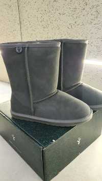 Buty EMU Australia Wallaby Lo K10102 Charcoal/Anthracite EU.35