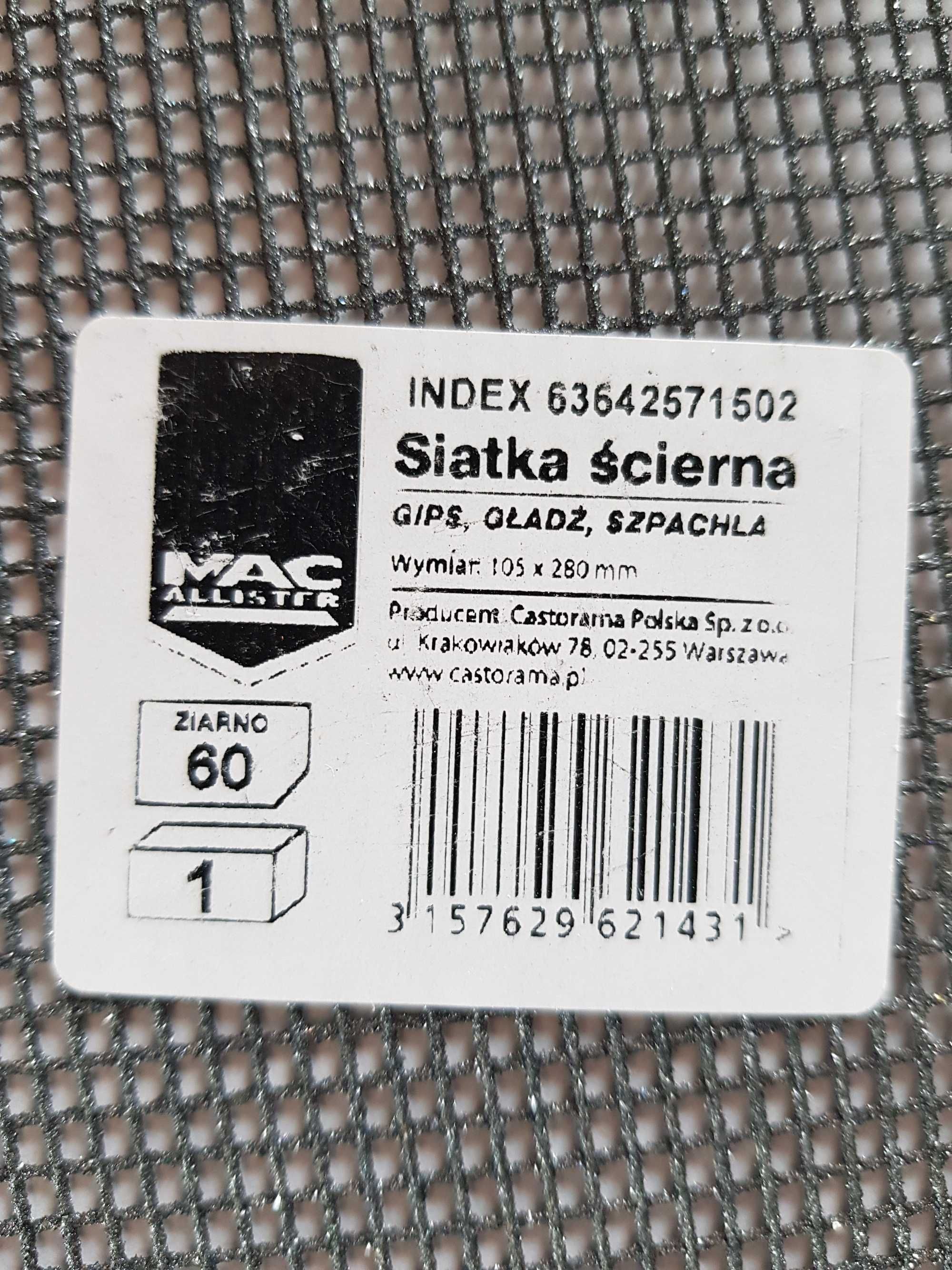 WIELKI ZESTAW papier ścierny siatka ścierna od P60 DO P220