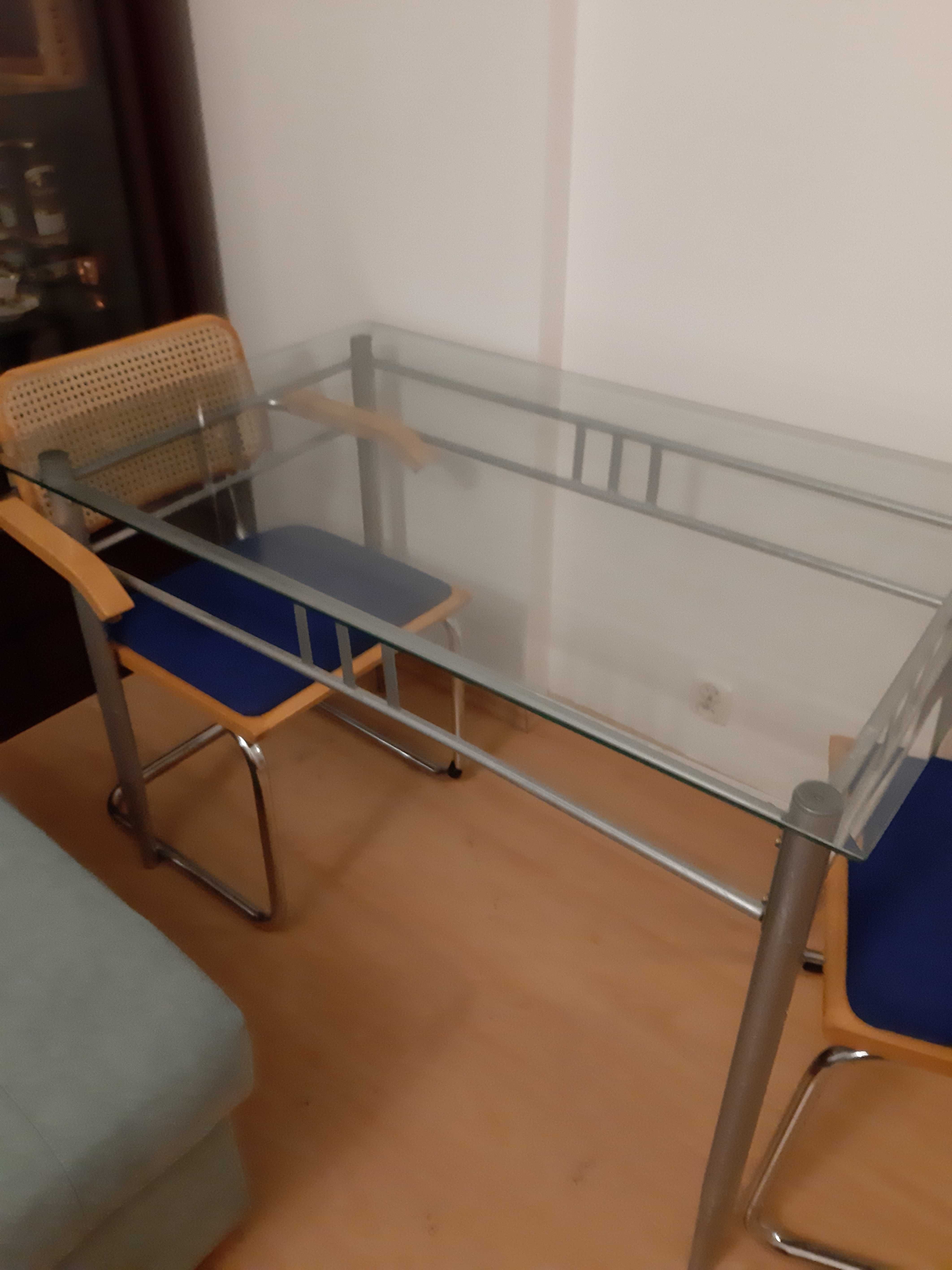 Sprzedam  stol szklany + krzesła