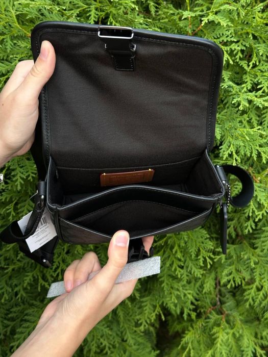 Сумка ОРИГІНАЛ Coach Racer Crossbody Bag Чорний