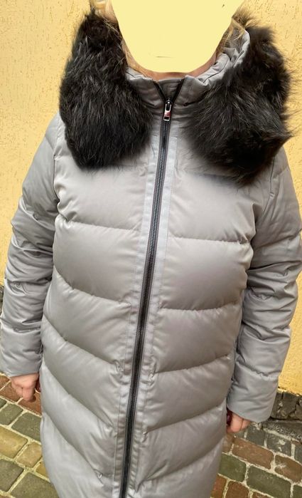 ,,Єскада''ПАЛЬТО зима,перо,легкість та тепло