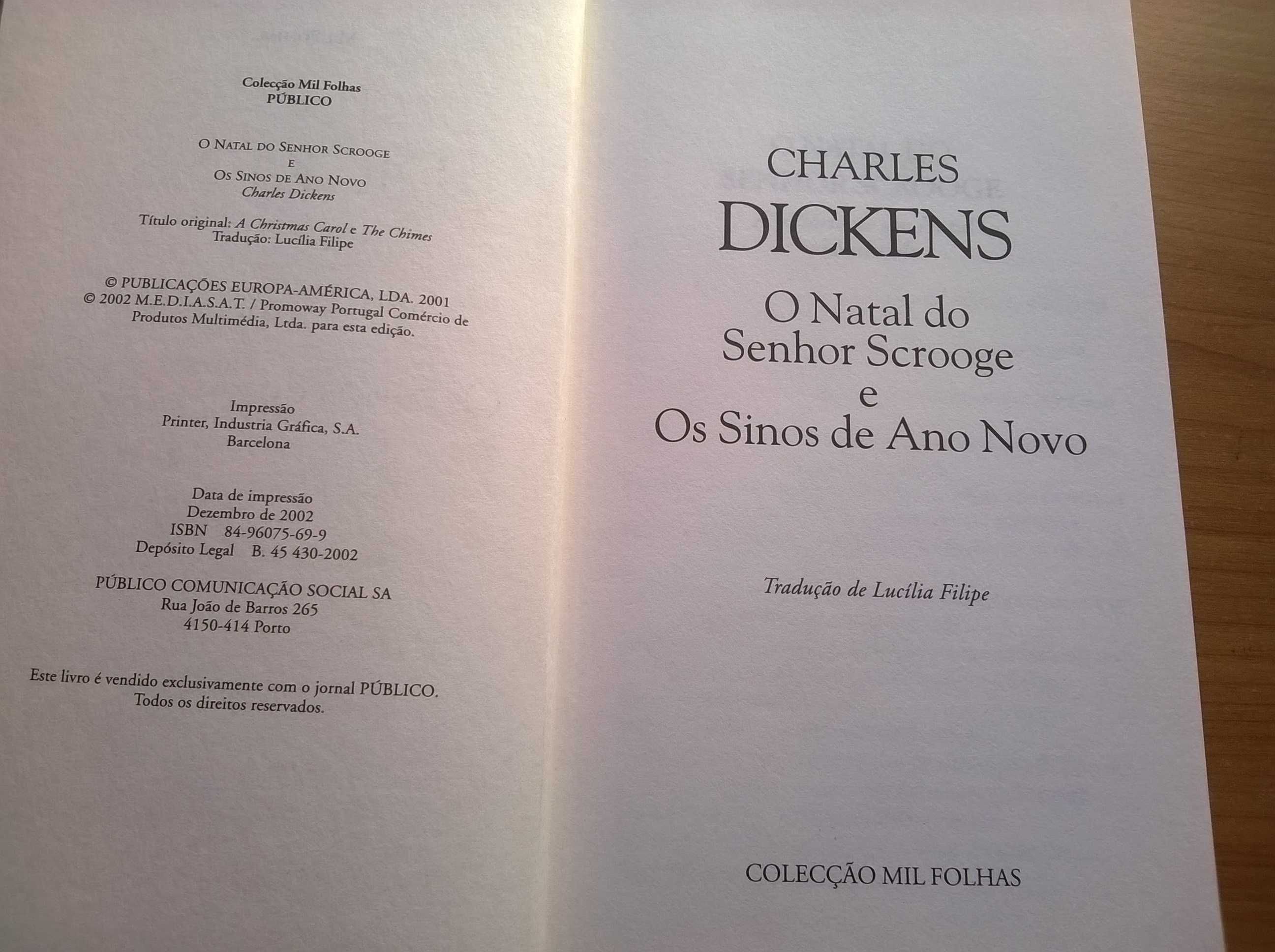Contos de Natal - Charles Dickens (portes grátis)