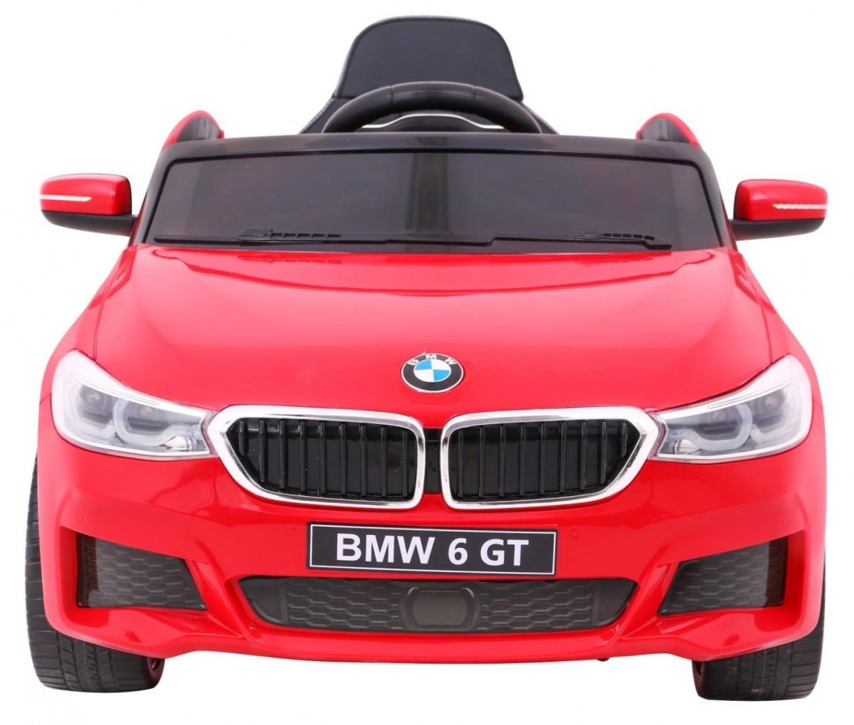 Auto pojazd samochód na akumulator dla dzieci BMW 6 GT Czerwony