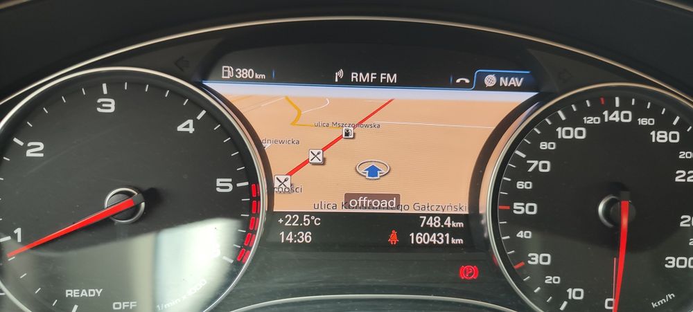 Audi A6 C7 2015 rok Polift 160tys.km.