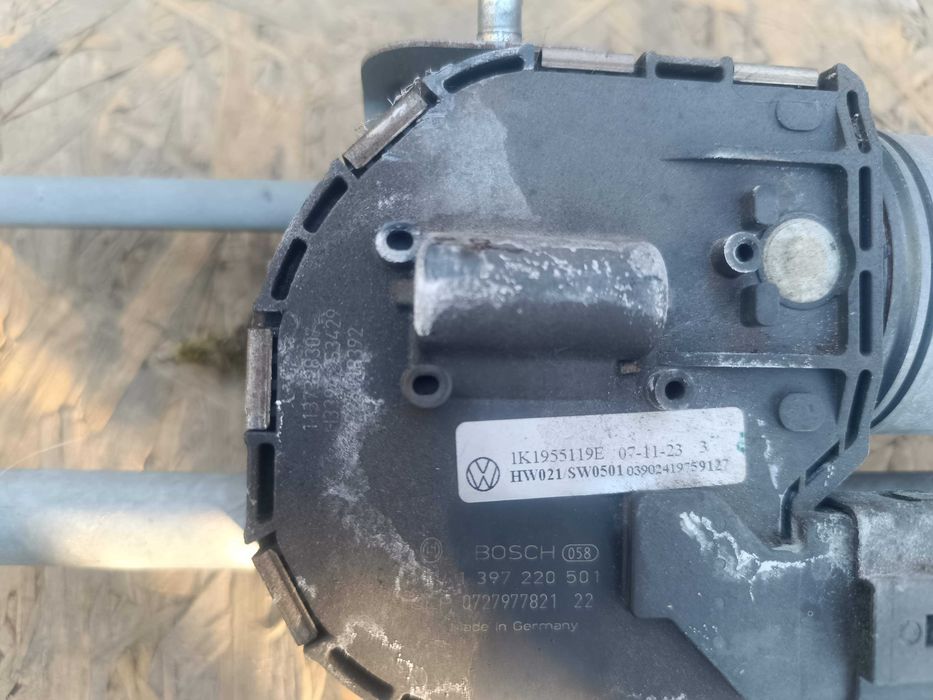 Vw Golf V 5 mechanizm wycieraczek przód z silniczkiem