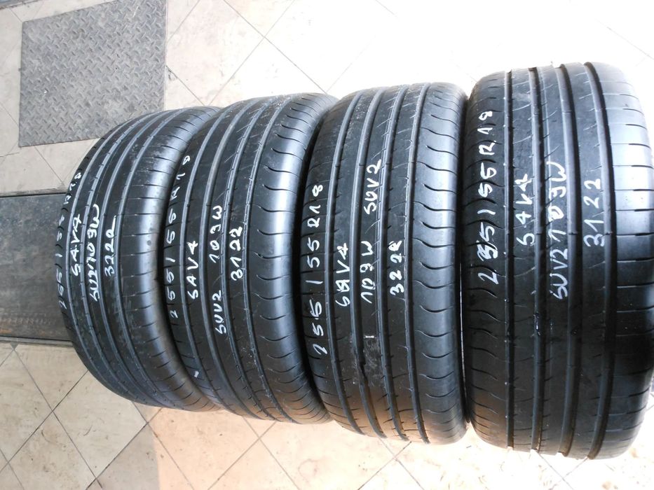 Opony 255/55r18 sava intensa suv 2 7,5mm komplet