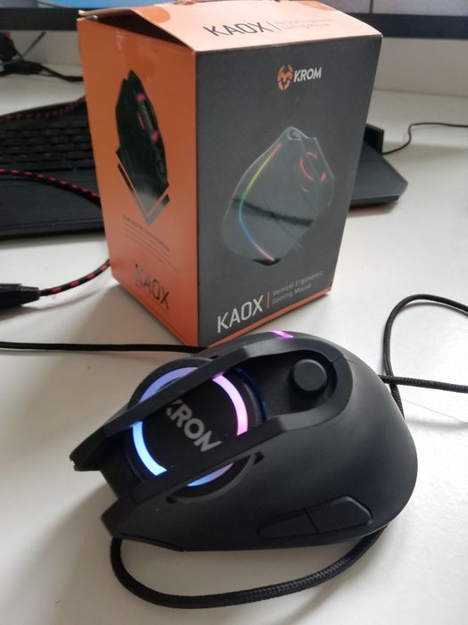 Rato Gamer Vertical KAOX RGB