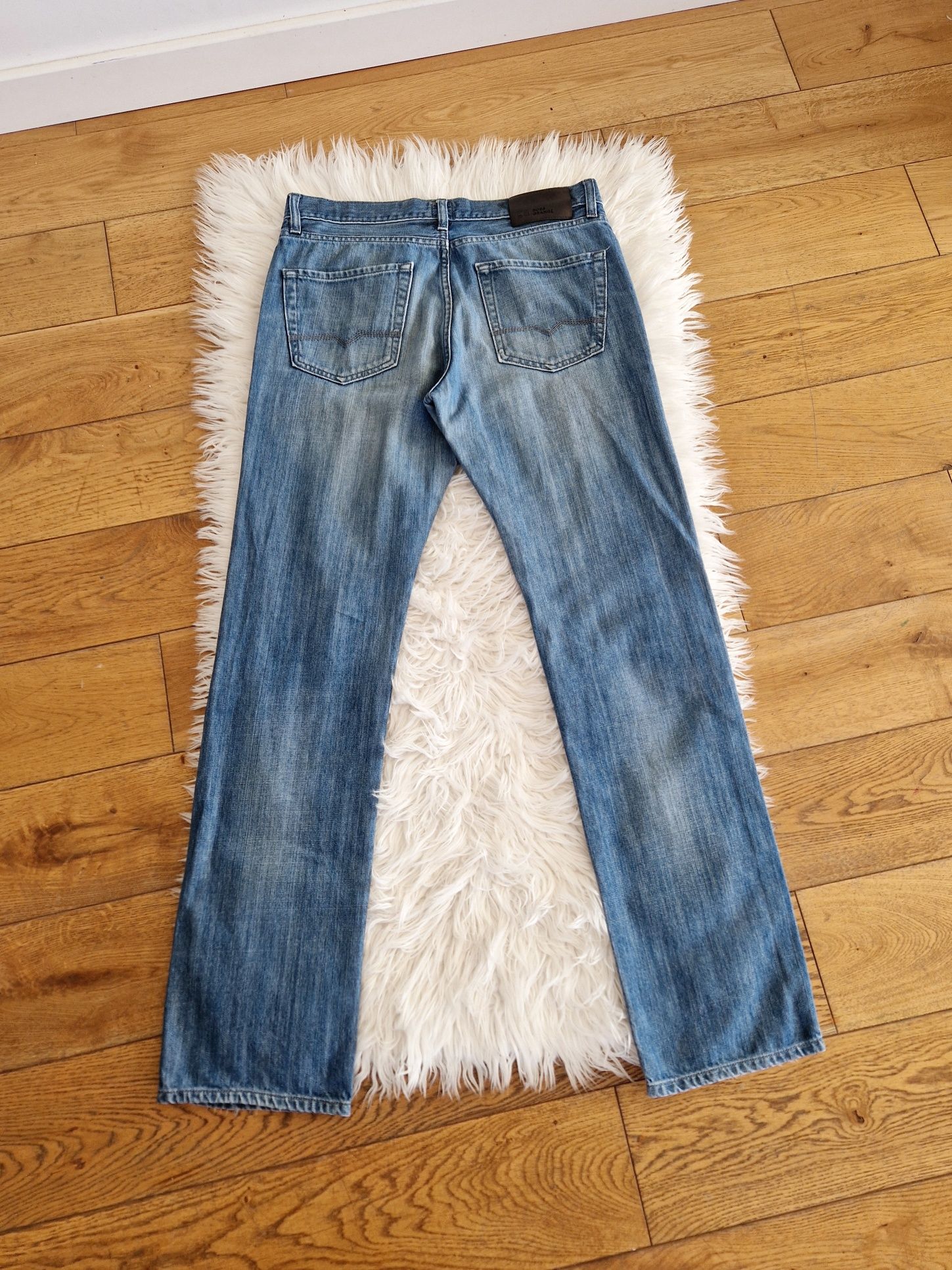 Boss Orange 34/34 M L jeansy spodnie jeansowe męskie dżinsy niebieskie