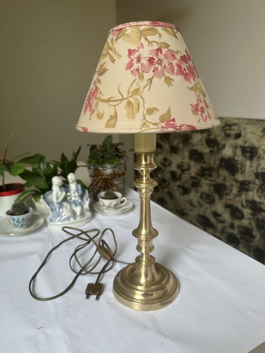 Лампи прикроватні кераміка, латунь, натуральний камінь