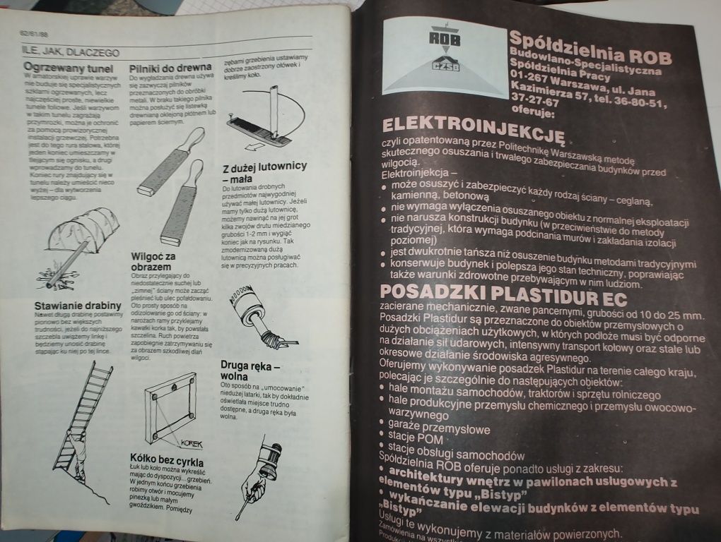 Czasopismo Murator 1 61/88