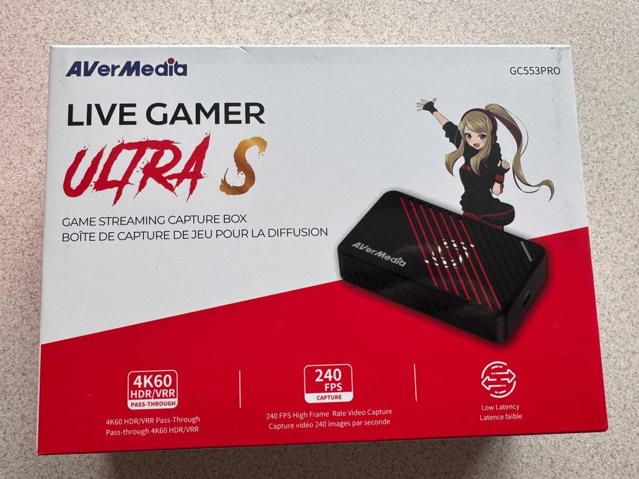 AVerMedia 4K Live Gamer ULTRA S GC553Pro Пристрій захоплення відео