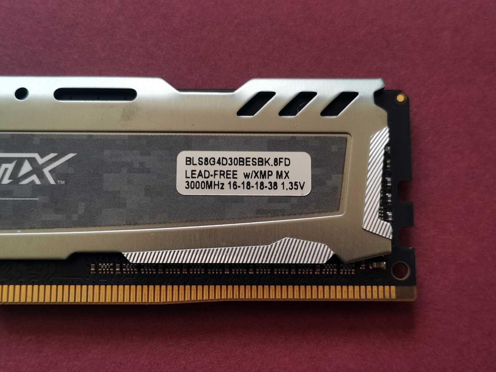 DDR4 8GB CruciaL BaLListiX 3000 -Komputer